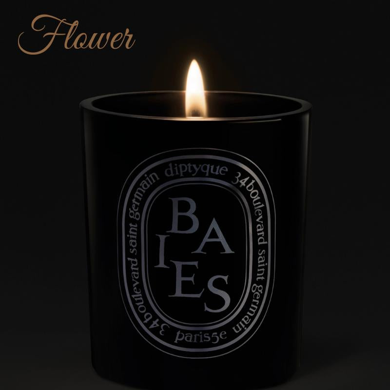 Diptyque Black Baies Floral, 10.2Oz, Freshener, Scented, Make Room More Luxurious, Eco Friendly Decor Ornaments Beautiful Gift Holiday Funny Candles