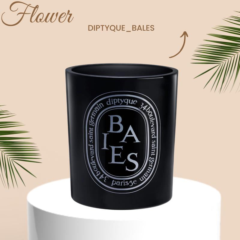 Diptyque Black Baies Floral, 10.2Oz, Freshener, Scented, Make Room More Luxurious, Eco Friendly Decor Ornaments Beautiful Gift Holiday Funny Candles